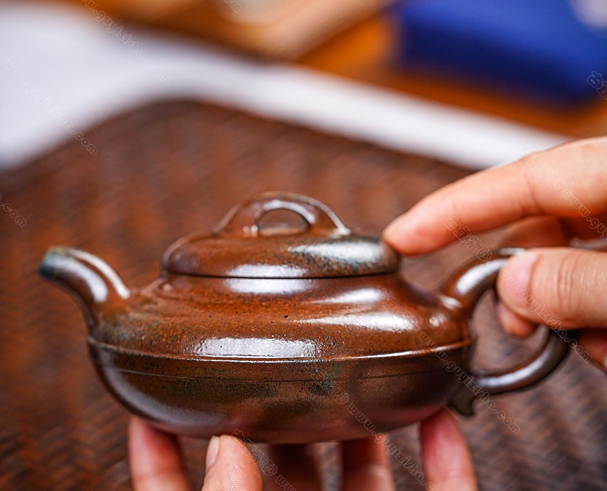 獨家首發，品名：線圓。泥料：極品紫泥（